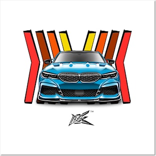 bmw m340i Posters and Art